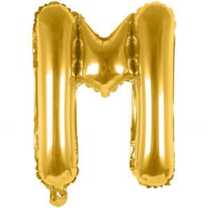 Rico Design Folienballon Buchstabe gold 36cm M