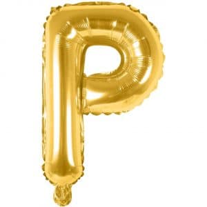 Rico Design Folienballon Buchstabe gold 36cm P