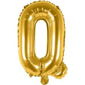 Rico Design Folienballon Buchstabe gold 36cm Q