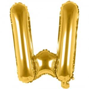 Rico Design Folienballon Buchstabe gold 36cm W