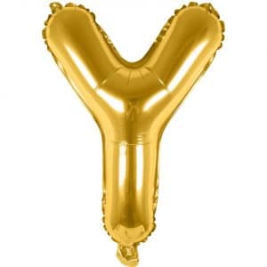 Rico Design Folienballon Buchstabe gold 36cm Y