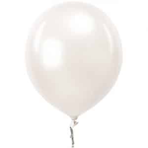 YEY! Let's Party Luftballon weiß 30cm 12 Stück