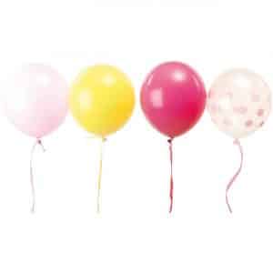 YEY! Let's Party Luftballon Mix Candy 30cm 12 Stück