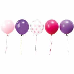 YEY! Let's Party Luftballon Mix Prinzessin 30cm 12 Stück