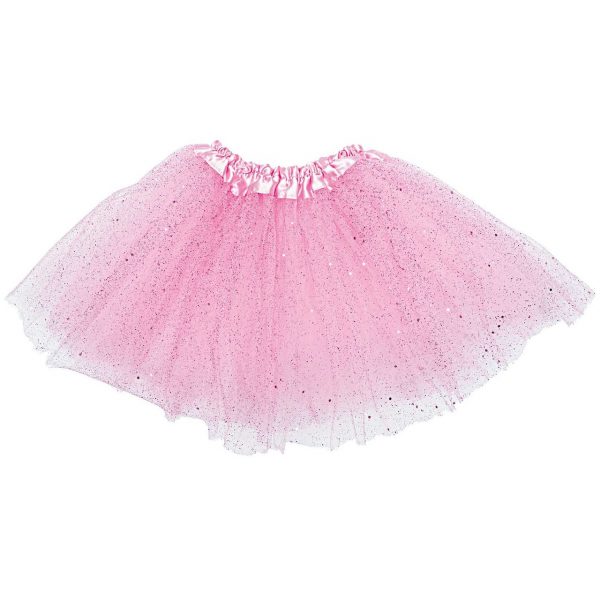 Rico Design Tutu mit Glitzer Größe 92/116 rosa