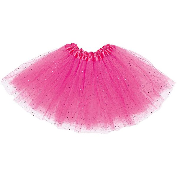 Rico Design Tutu mit Glitzer Größe 92/116 pink