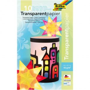 folia Transparentpapier mehrfarbig 18