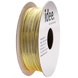 Laméband gold 3mm 10m