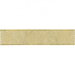 Band metallic 25mm 10m gold