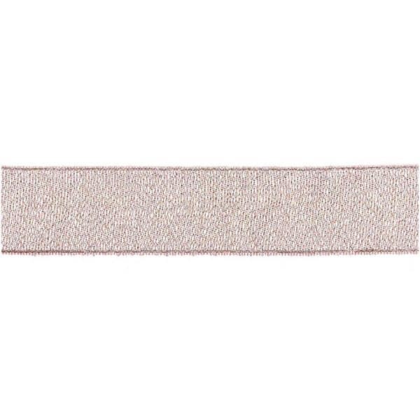 Band metallic 25mm 10m rose