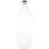 Glasflasche mit Korkverschluss 27x9cm
