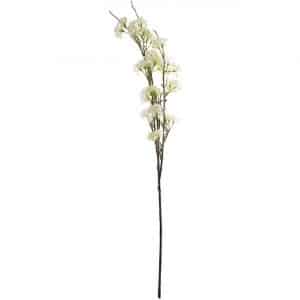 Blütenzweig fein weiß 81cm