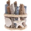 Windlicht Maritim mit Glaseinsatz 10cm