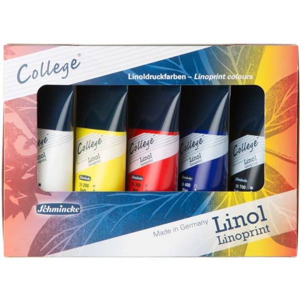 Schmincke College Linol Karton Set 5x75ml