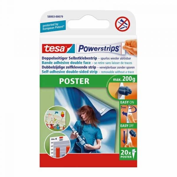 tesa Powerstrips Poster 20 Stück