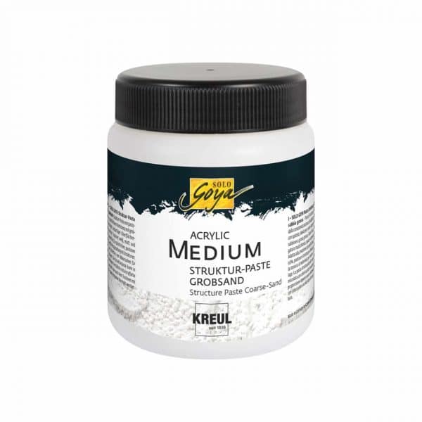 KREUL Solo Goya Acrylic Medium Struktur-Paste Grobsand 250ml