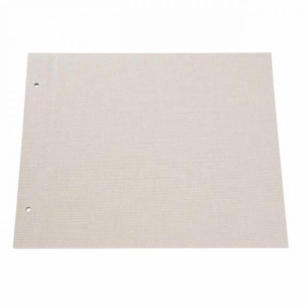 goldbuch Schraubalbeneinband 30x25cm Leinen beige