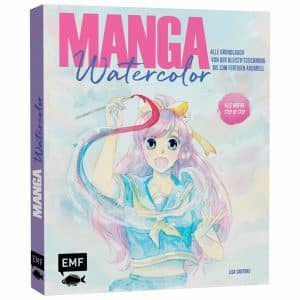 EMF Manga Watercolor - Alle Grundlagen von der Bleistiftzeichnung bis zum fer...