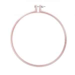 Rico Design Stickring aus Kunststoff mauve 20