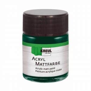 KREUL Acryl Mattfarbe 50ml tannengrün