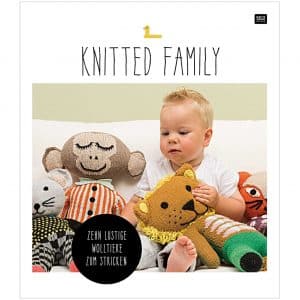 Rico Design Knitted Family - 10 lustige Tiere zum Stricken
