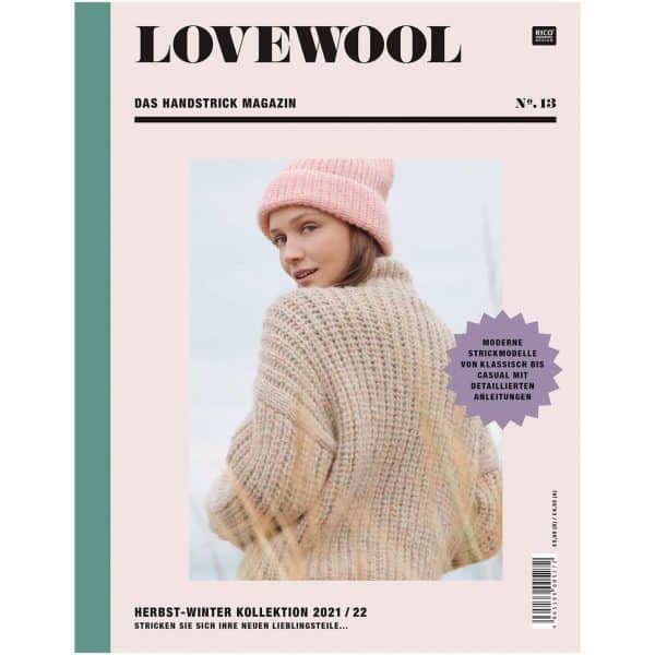 Rico Design Lovewool Nr.13 Handstrickmagazin Herbst-Winter