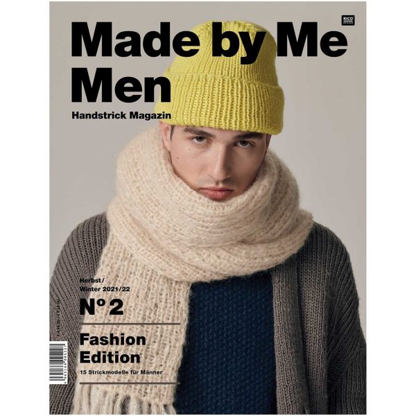 Rico Design Made by Me Handknitting Men Nr.2 Fashion Edition