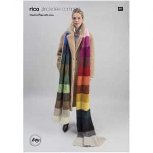 Rico Design Strickidee compact Nr.849 Creative Riguretto aran