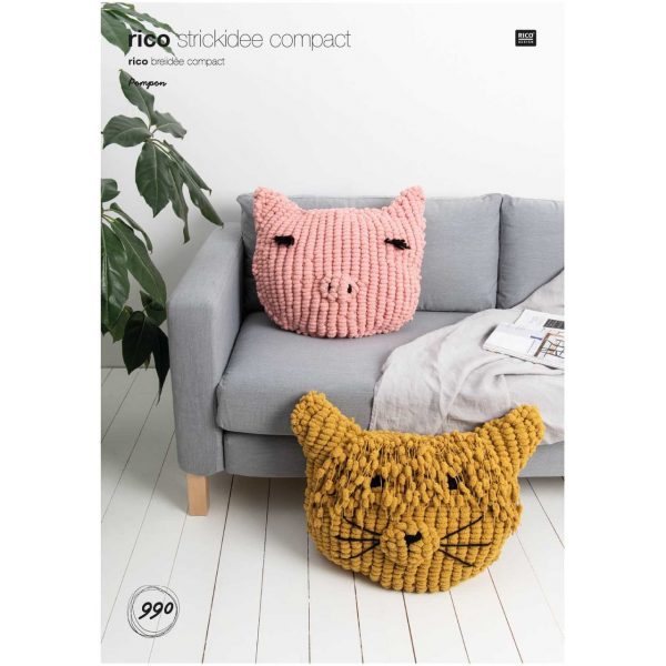 Rico Design Strickidee compact Nr.990 Creative Pompon