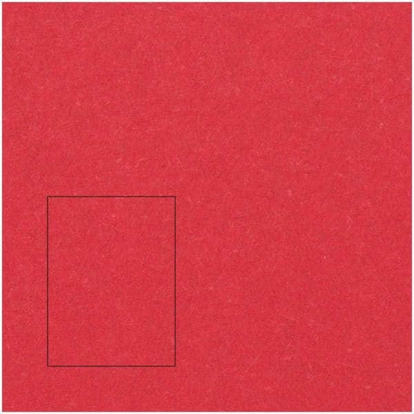 Rico Design Bogen Essentials A4 5 Stück rot