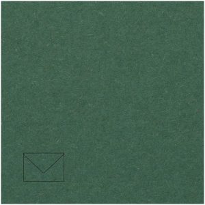 Rico Design Kuvert Essentials C6 5 Stück dunkelgrün