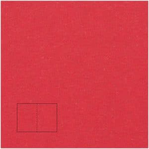 Rico Design Klappkarte Essentials A6 5 Stück rot