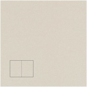Rico Design Klappkarte Essentials A6 5 Stück perlmutt