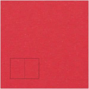 Rico Design Klappkarte Essentials B6 5 Stück rot