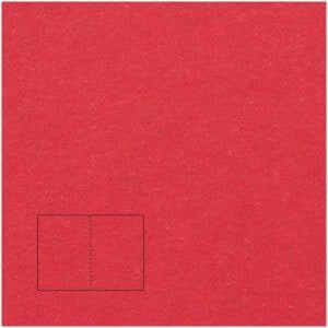 Rico Design Klappkarte Essentials B6 5 Stück rot
