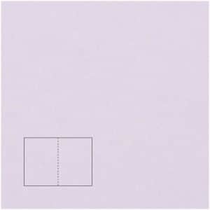 Rico Design Klappkarte Essentials B6 5 Stück flieder