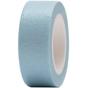 Paper Poetry Tape Glitter 15mm 5m hellblau