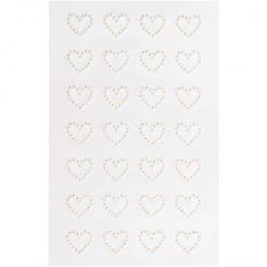 Paper Poetry Perlensticker Herzen S