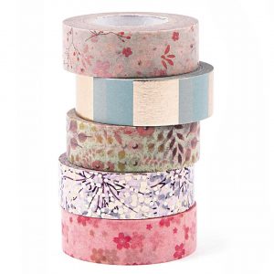 Paper Poetry Tape Set Bouquet Sauvage 1