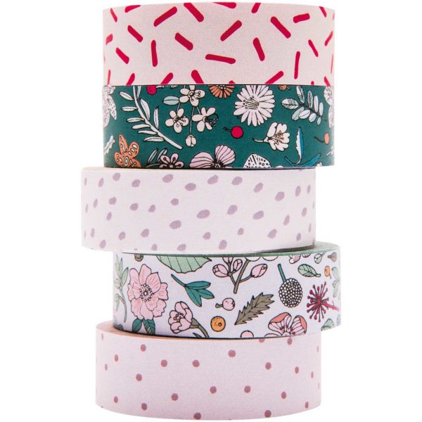 Paper Poetry Tape Set Hygge Flowers 5teilig