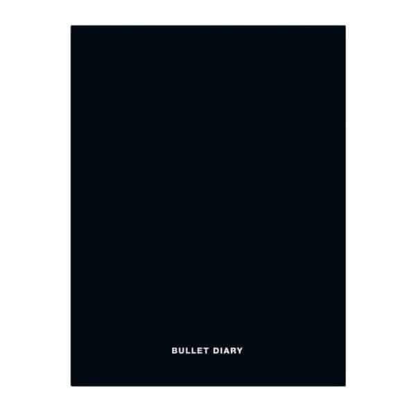 Paper Poetry Bullet Diary Softcover 16x21cm 80 Blatt