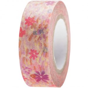 Paper Poetry Tape Crafted Nature Blumenwiese rosa 1