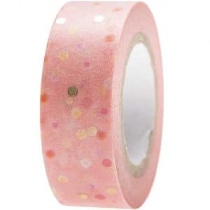 Paper Poetry Tape Crafted Nature Punkte rosa 1