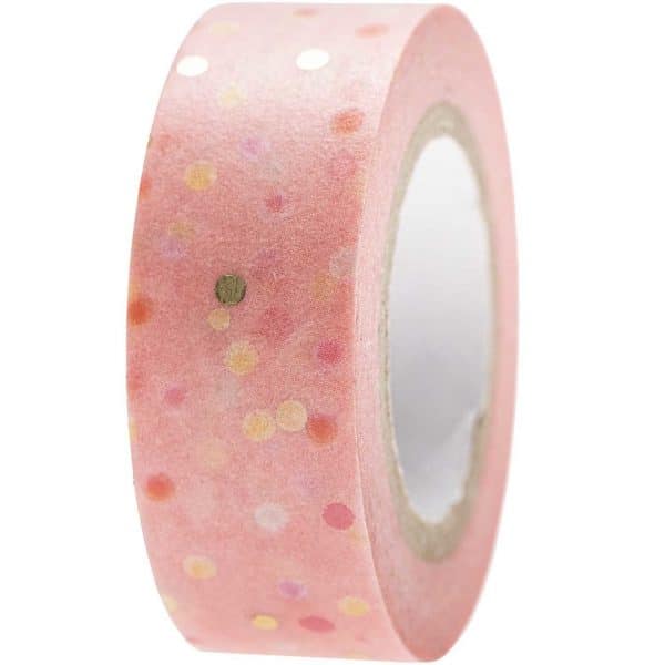 Paper Poetry Tape Crafted Nature Punkte rosa 1