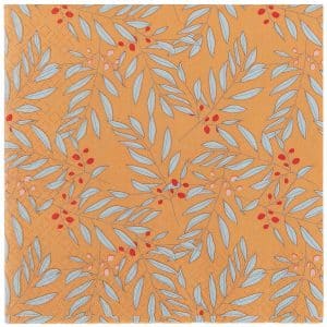 YEY! Let's Party Servietten Zweige orange 33x33cm 20 Stück