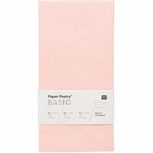 Rico Design Kuvert Basic DL 10 Stück rosa