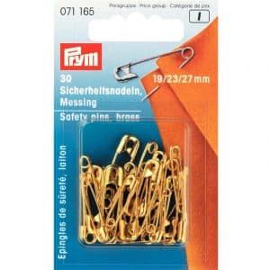 Prym Sicherheitsnadeln gold 3 Gr. 30 Stück