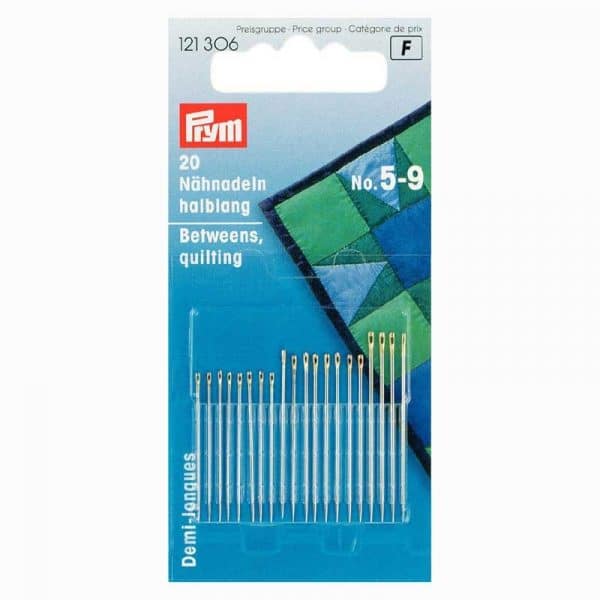 Prym Nähnadeln silber halblang No. 5-9 20 Stück