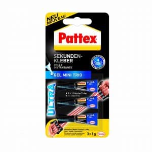 Pattex Ultra Gel Sekundenkleber 3x1g