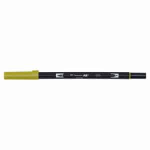 Tombow ABT Dual Brush Pen green ochre 076